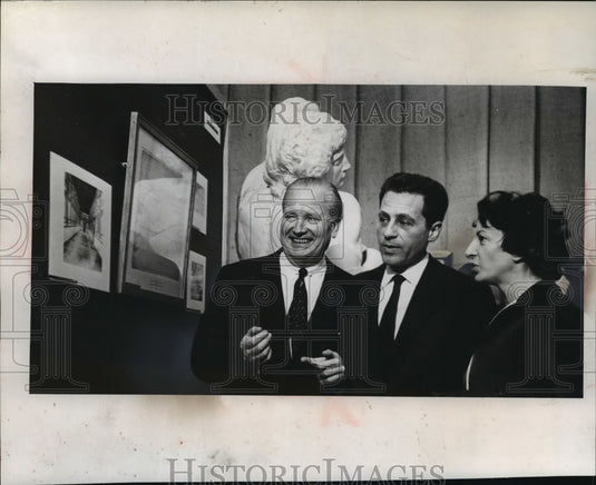 1964 Press Photo Tribute To Michelangelo At University Of Wisconsin-Milwaukee - Historic Images