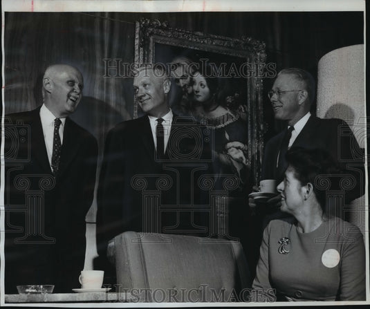 1963 Press Photo University of Wisconsin faculty members seek contributions - Historic Images