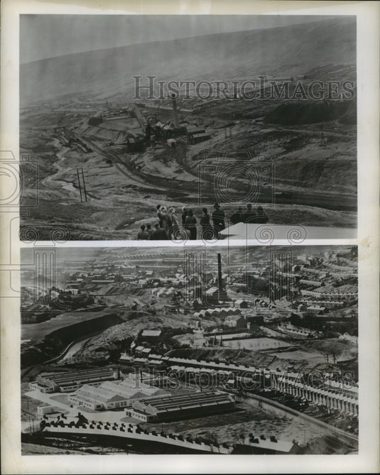 1949 Press Photo The Rhonda Valley in South Wales - mja27954-Historic Images