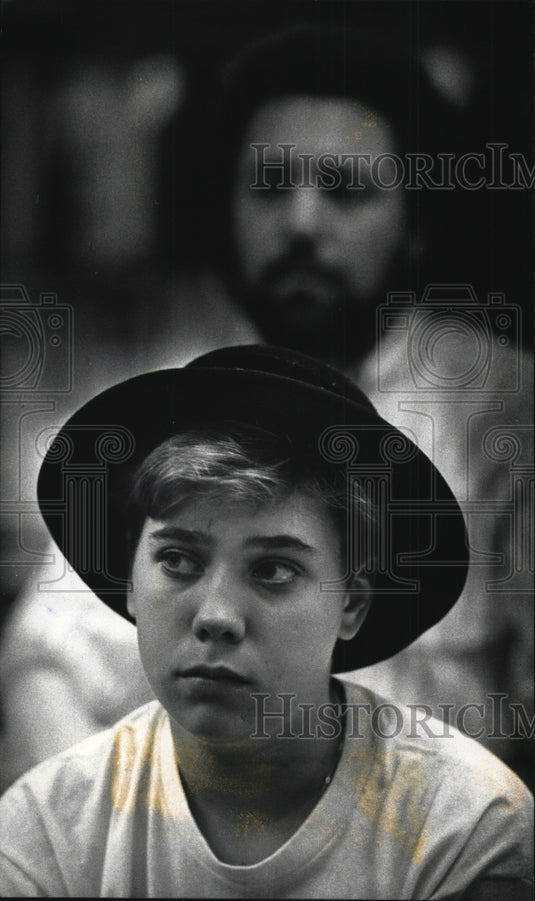 1990 Press Photo Nikki Else and Harry Webne coordinator of the Mediation Center - Historic Images