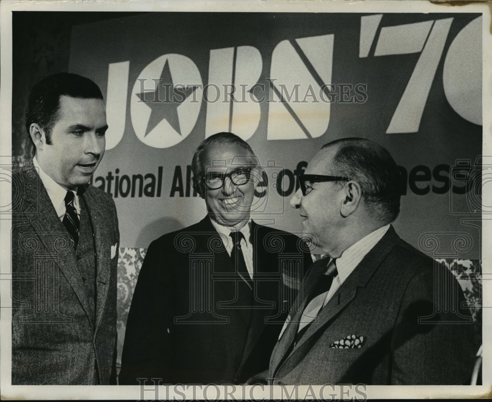 1970 Press Photo Milwaukee chapter of National Alliance of Businessman-Historic Images