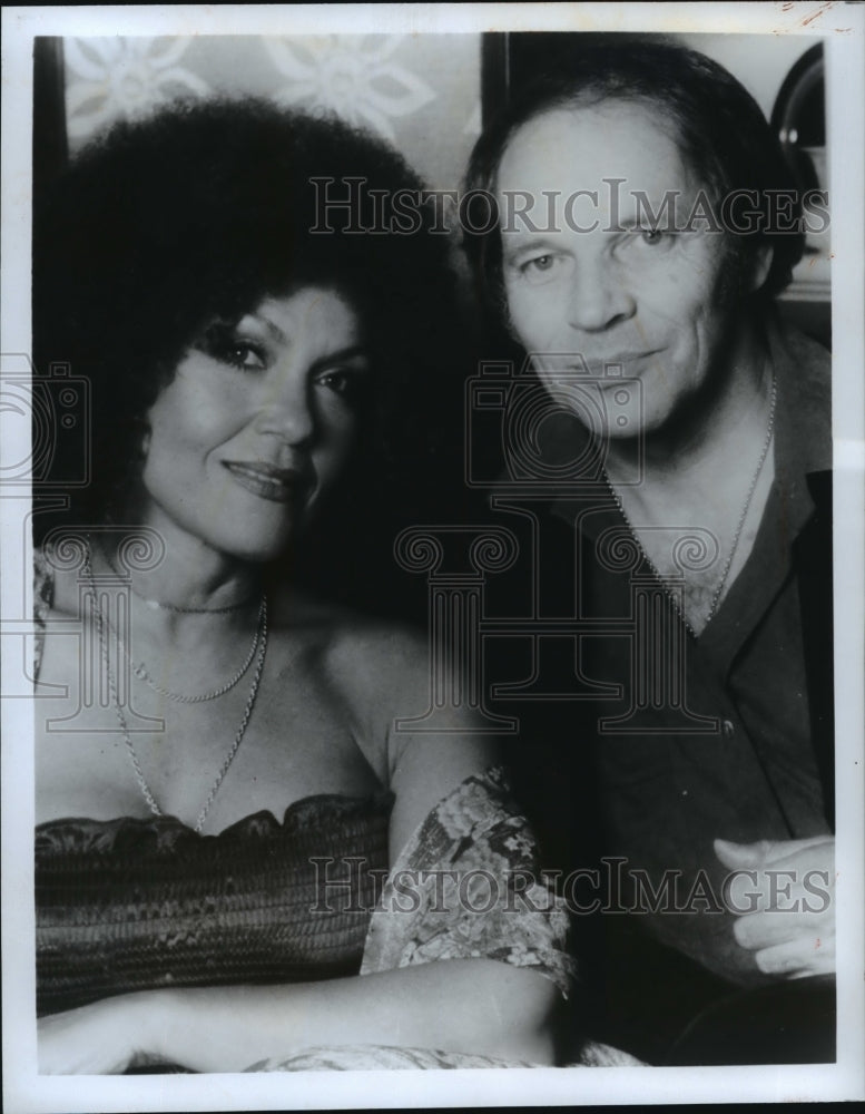 1986 Press Photo Cleo Laine and John Dankworth - mja31998-Historic Images