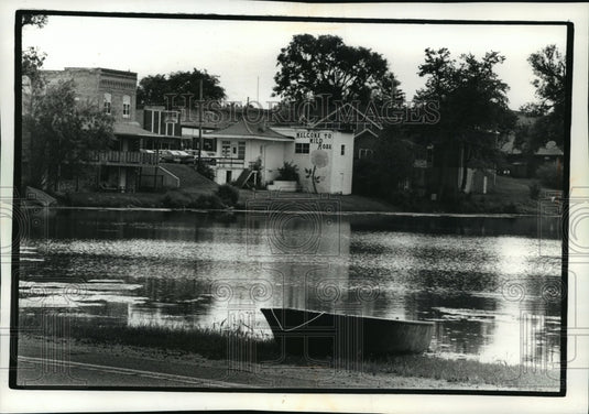 1992 Press Photo The restored millpond in Wild Rose - mja32130-Historic Images