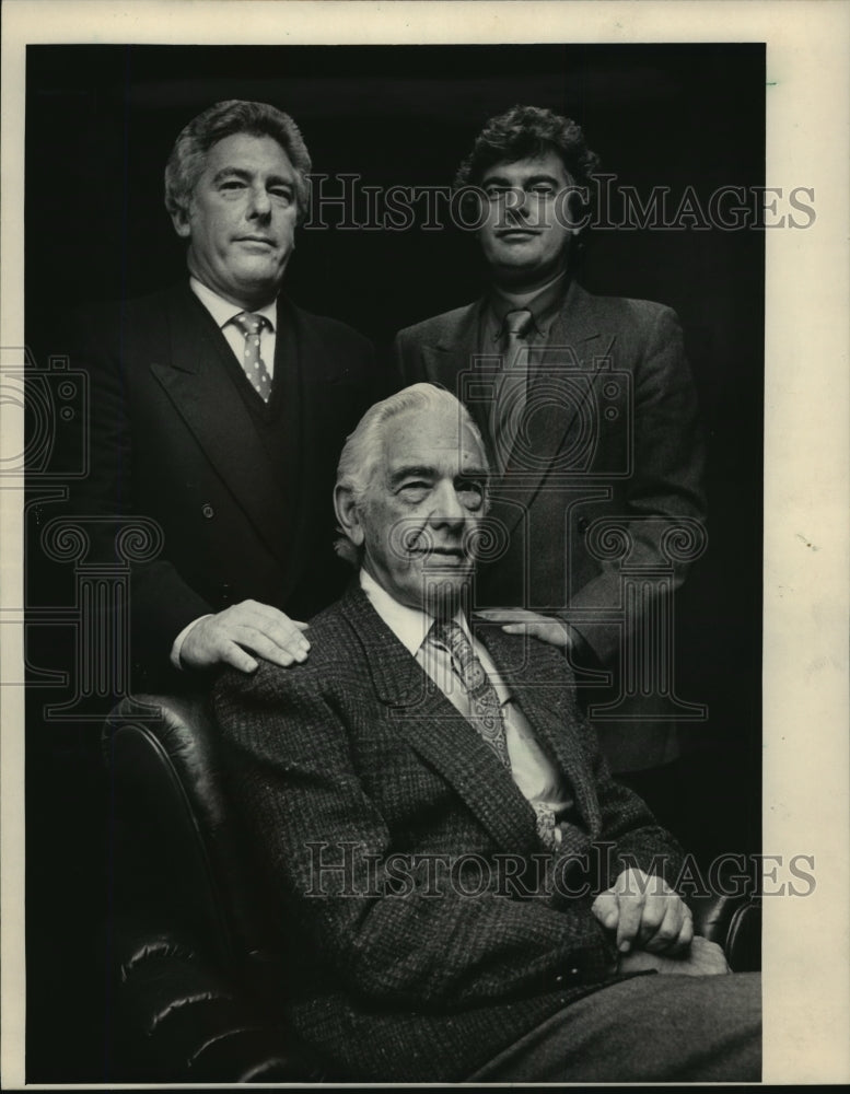 1965 Press Photo Three Generations:Jack R Winter, Jack A Winter &amp; Michael Winter-Historic Images