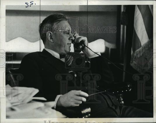 Press Photo Gov. Alf Landon - mja33246-Historic Images