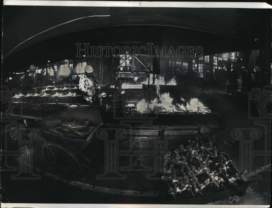 1975 Press Photo Kohler Co's engine and generator production area - mja33312-Historic Images