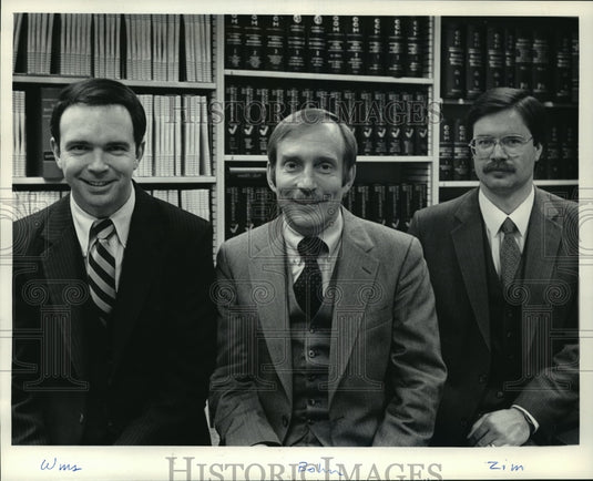 1984 Press Photo The panel of experts for the session of the Financial Forum-Historic Images