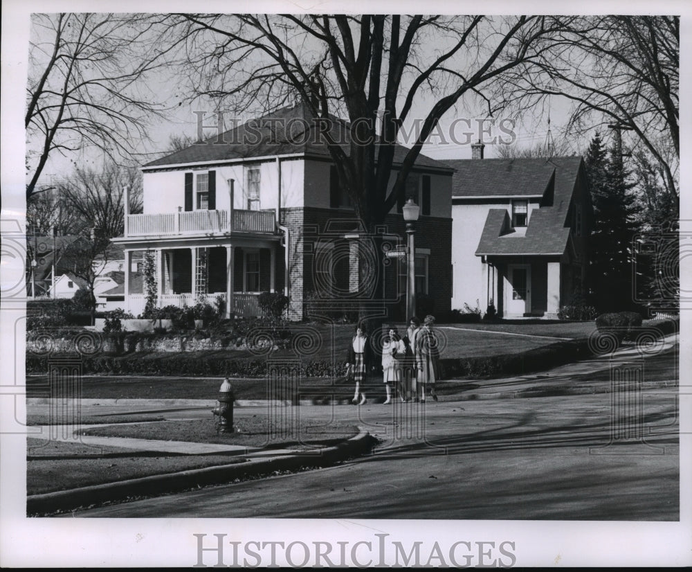 1962 Press Photo This house completed in 1929,owned by retired Kohler Co, worker-Historic Images