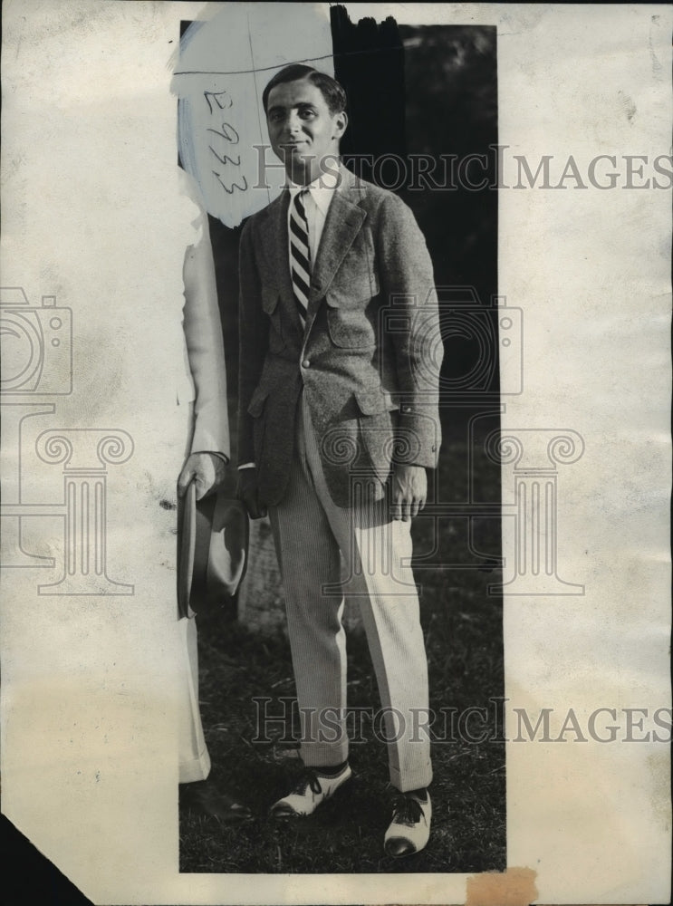1926 Press Photo Irving Berlin, world famous song writer &amp; husband Ellen MacKay-Historic Images