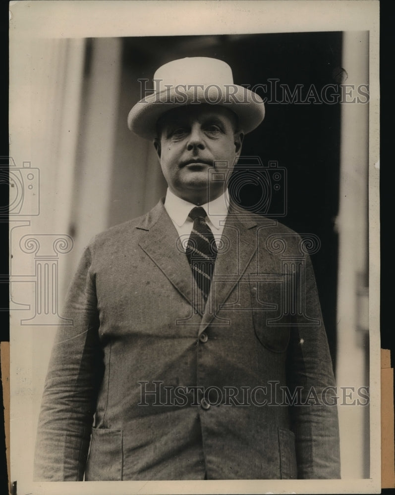 1924 Press Photo Dr Jason Noble Pierce, Rector of the 1st Congressional Church-Historic Images