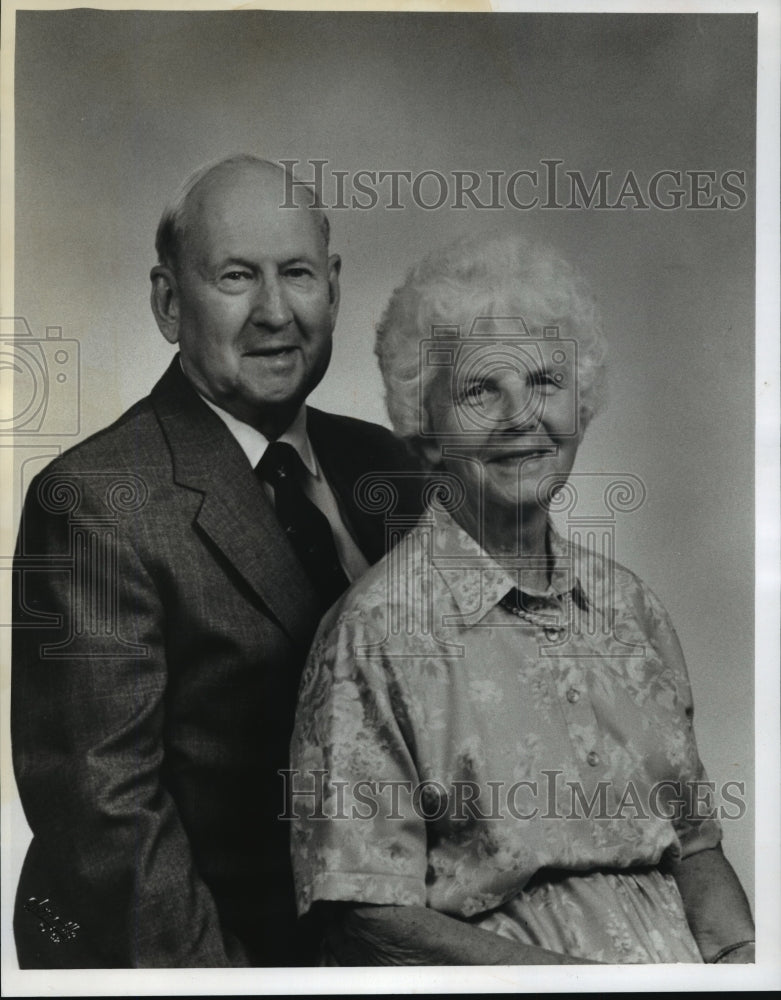 1993 Press Photo George and Irene Wilson - mja34024-Historic Images