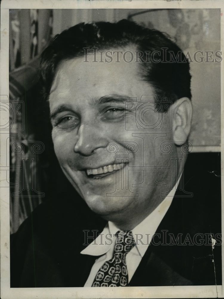 1940 Press Photo Smiling Wendell L Willkie, Republican nominee for presidency - Historic Images