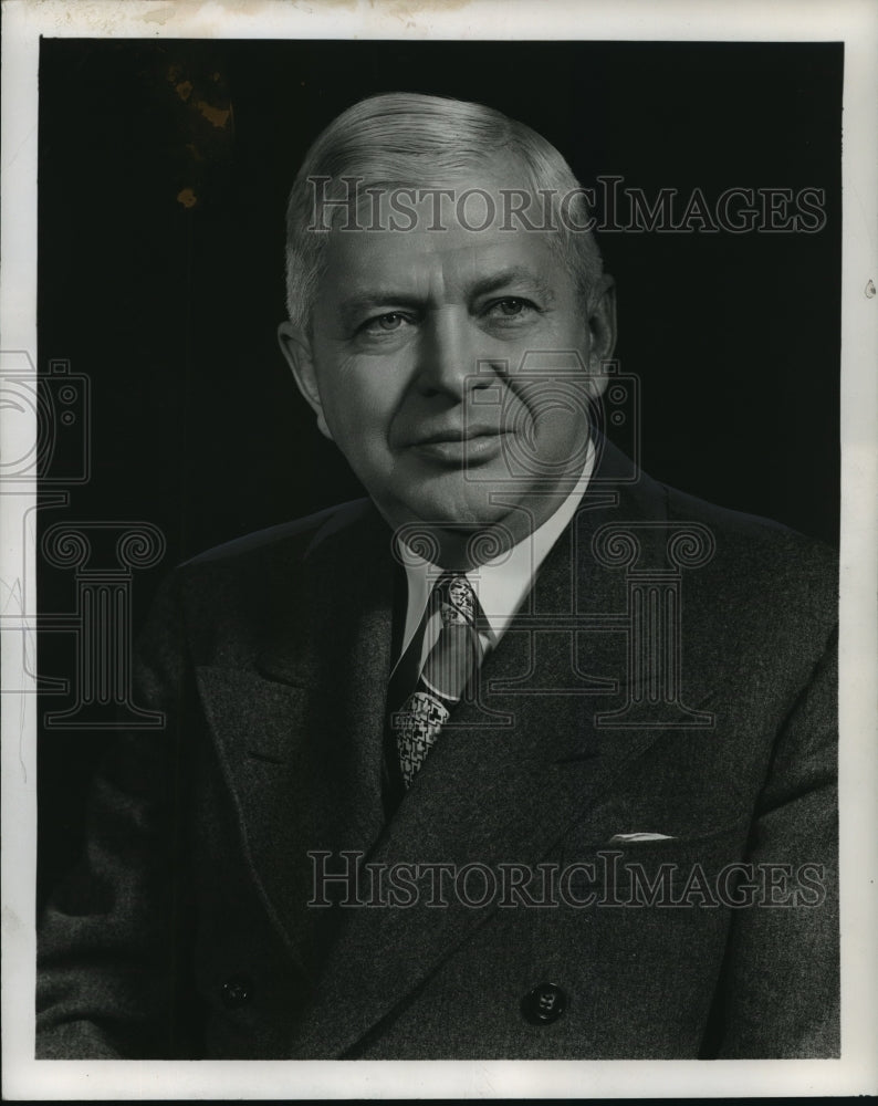 1956 Press Photo Charles Wilson, president of the General Motors Corp.-Historic Images