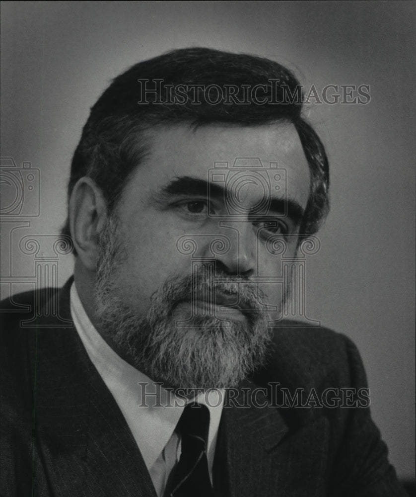 1983 Press Photo Herbert V. Kohler, president of Kohler Co. - mja34283-Historic Images