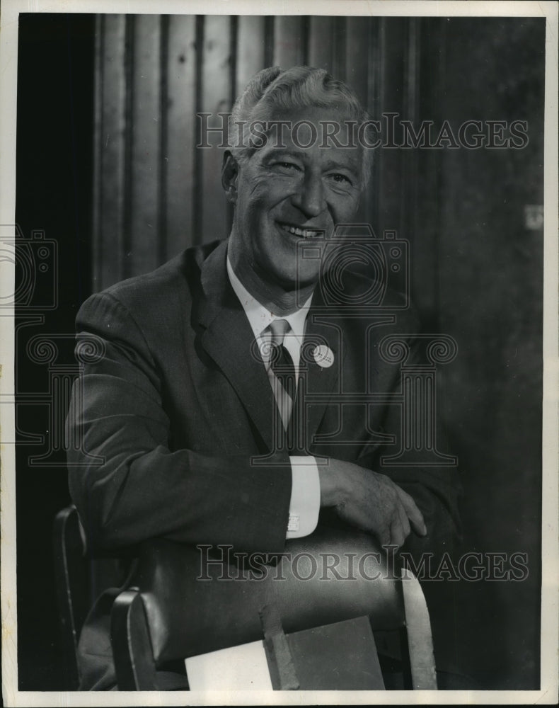 1966 Press Photo Warren P. Knowles, re-elected governor of Wisconsin-Historic Images