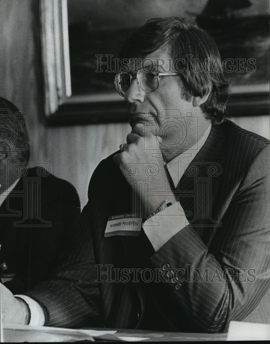 1981 Press Photo Richard Knudten, Milwaukee university professor of sociology-Historic Images