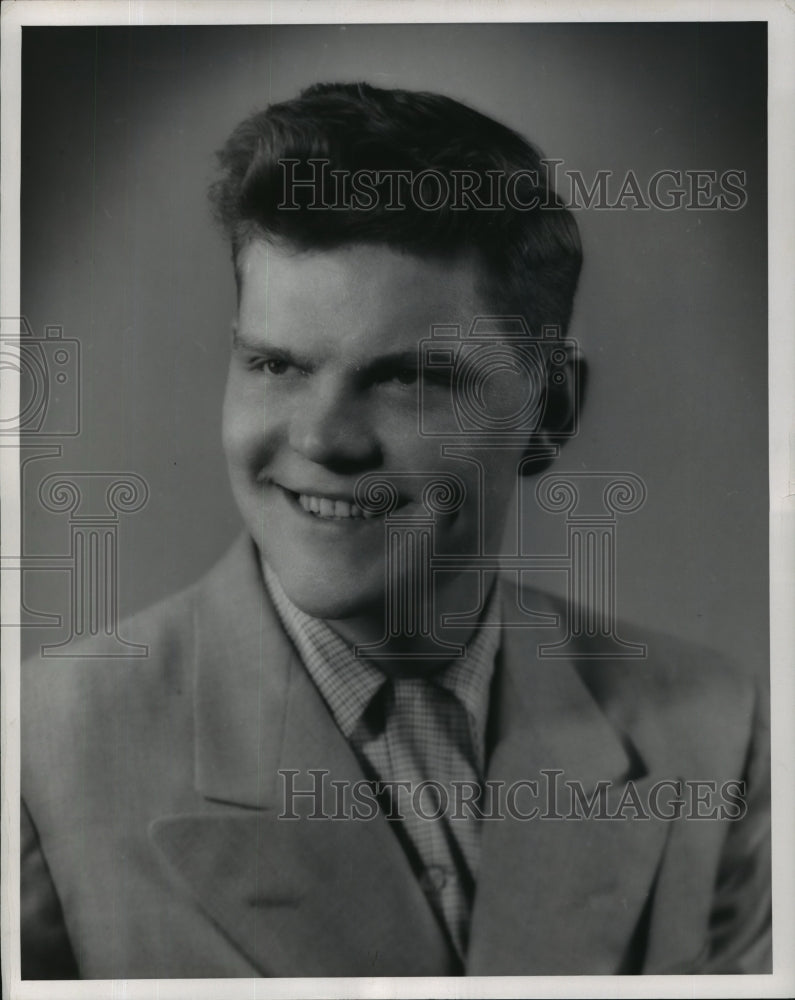 1959 Press Photo Arthur Koch, Milwaukee baritone, to sing debut recital-Historic Images