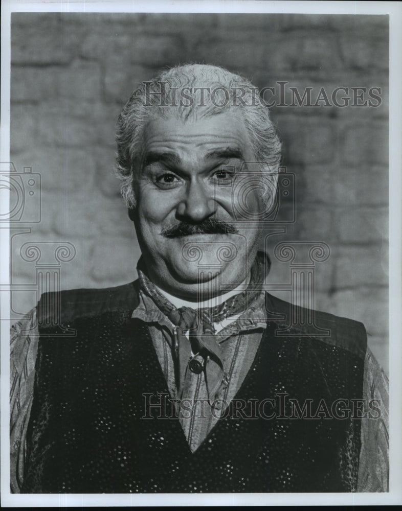 1967 Press Photo Jack Kruschen, actor, guest stars in &quot;Bonanza&quot; - mja35027-Historic Images