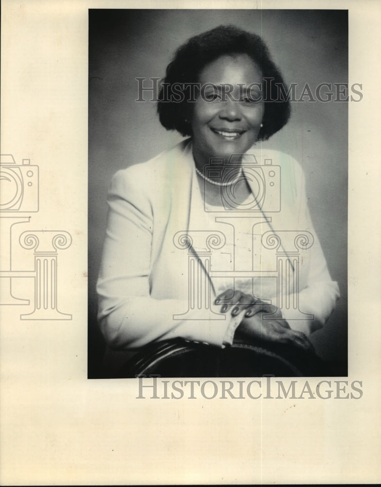 1986 Former Representative Of AFL-CIO Human Resources Nellie Wilson - Historic Images
