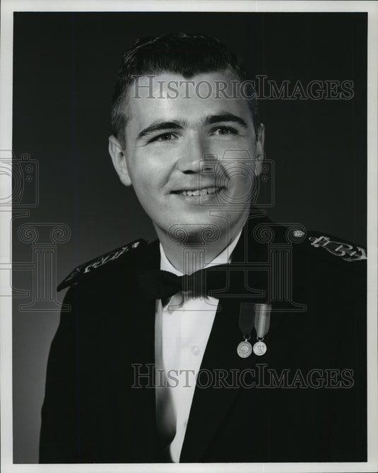 1968 Press Photo Steve Kohls of the U.S. Navy Band will play for President Nixon-Historic Images