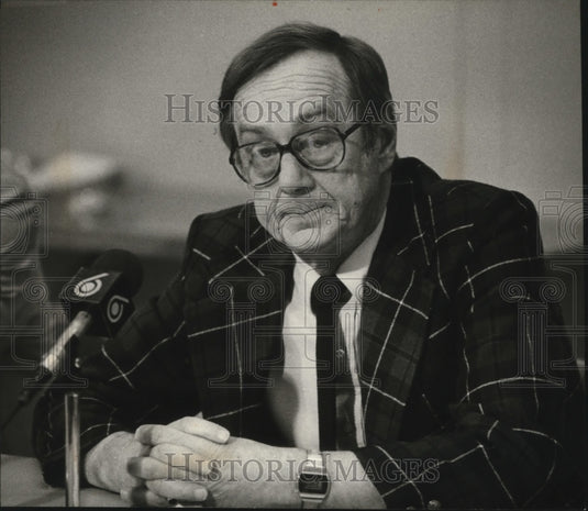 1981 Press Photo James Kosmatka, Superintendent Of The Bureau Of Sanitation-Historic Images