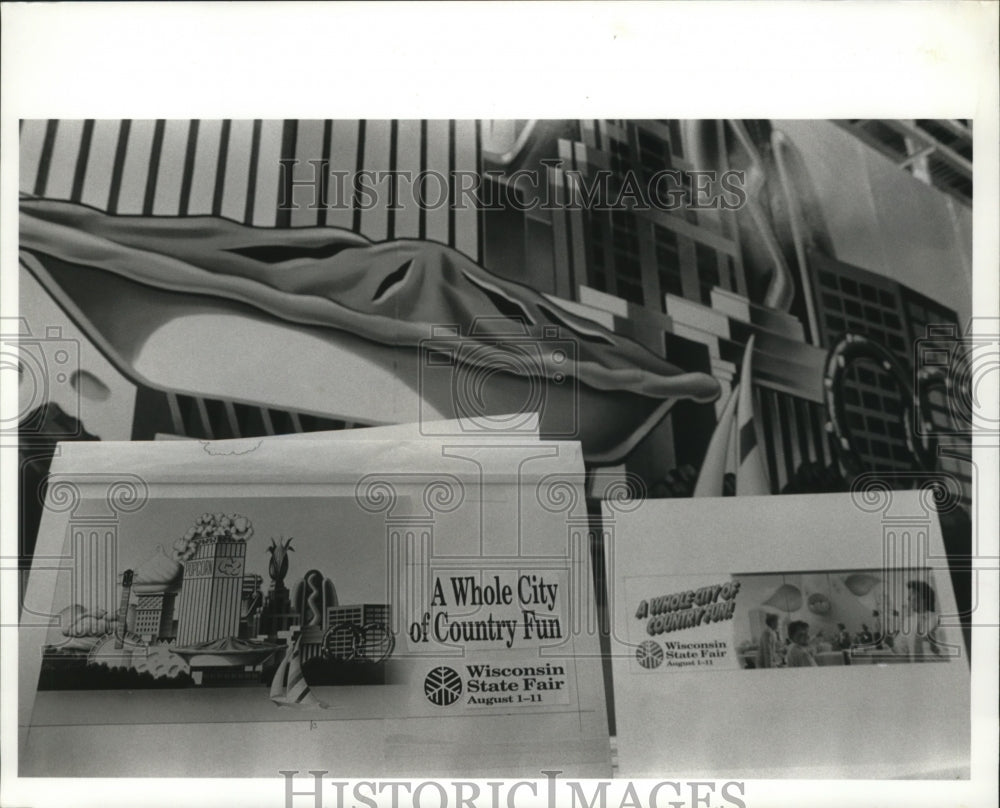 1991 Press Photo "A Whole City of Country fun", the 1991 State fair campaign.-Historic Images