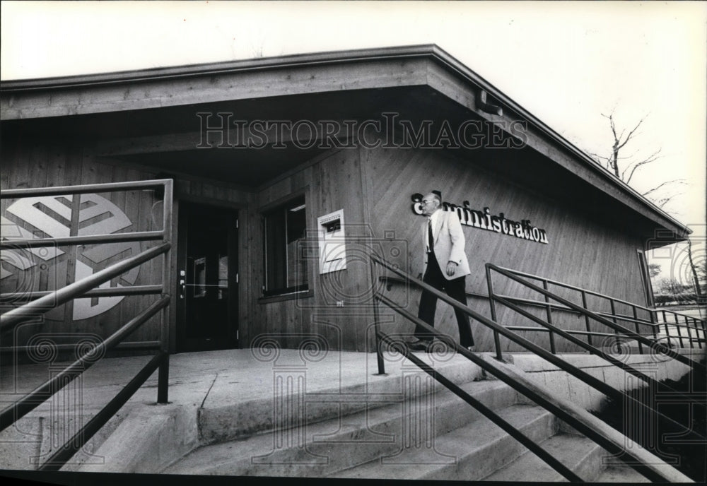 1982 Press Photo The State Fair Park Board&#39;s new Administration building.-Historic Images