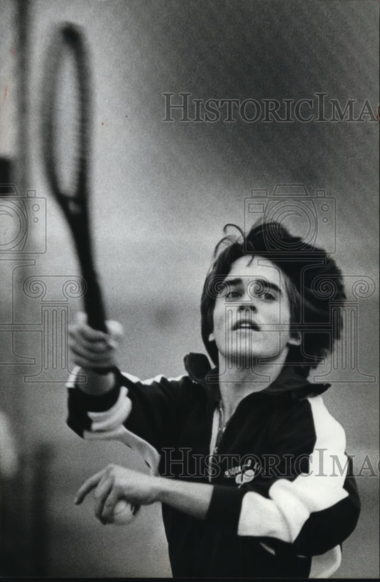 1982 Press Photo Top ranked high school tennis player Mike Krebs - mja36756-Historic Images