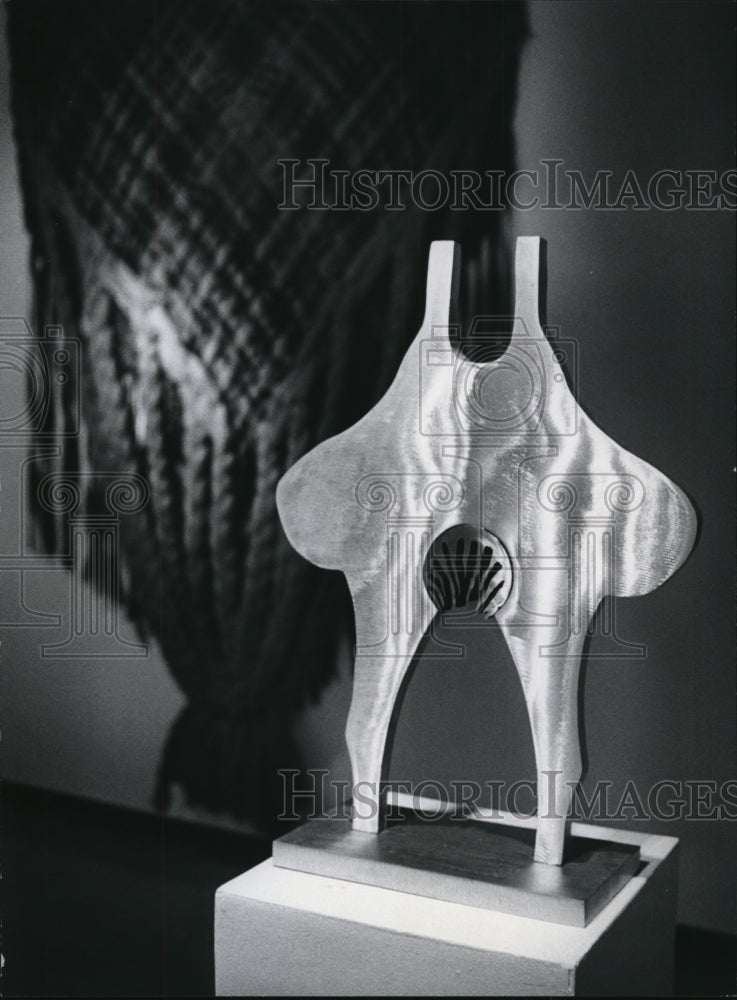 1978 Press Photo Sculpture Created By Charles Kraus Of UWM - mja36791-Historic Images
