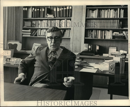 1974 Press Photo Leonard Woodcock - Historic Images