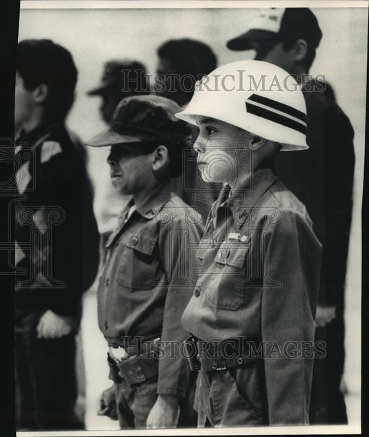 1986 Press Photo The Young Marines are about 52 chapters nationwide. - mja37943-Historic Images