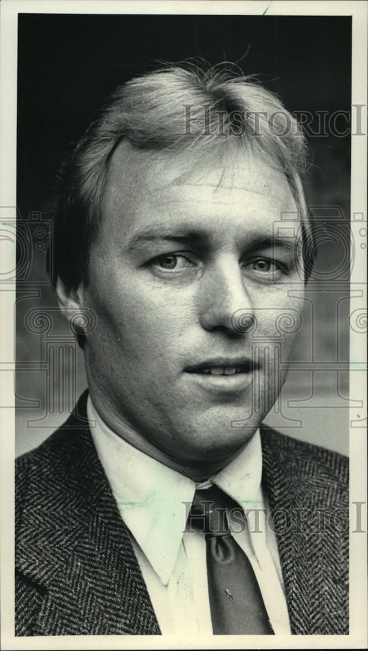 1987 Psychologist Michael Bleadorn Who Talks On Marriage And Money - Historic Images