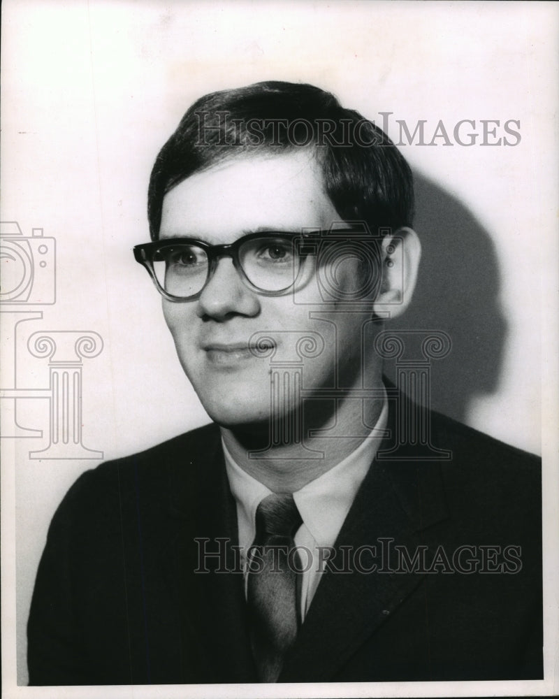 1969 Press Photo James L. Wojciechowski, Vice-Chairman of a Democratic Unit-Historic Images