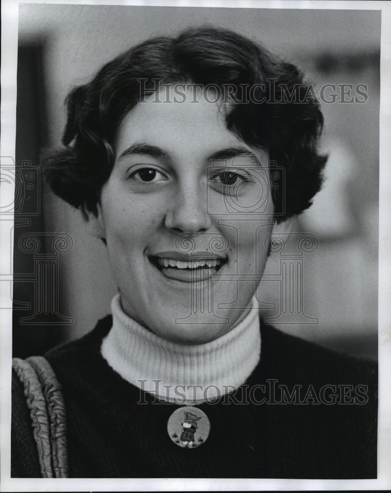 1976 Press Photo Catherine Kubale Shorewood Juvenile Crime Prevention Advisor-Historic Images