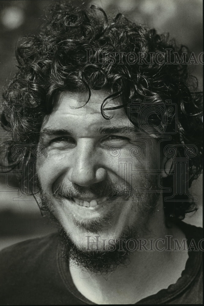 1981 Press Photo Jeff Wollman of Summer Basketball League - Historic Images