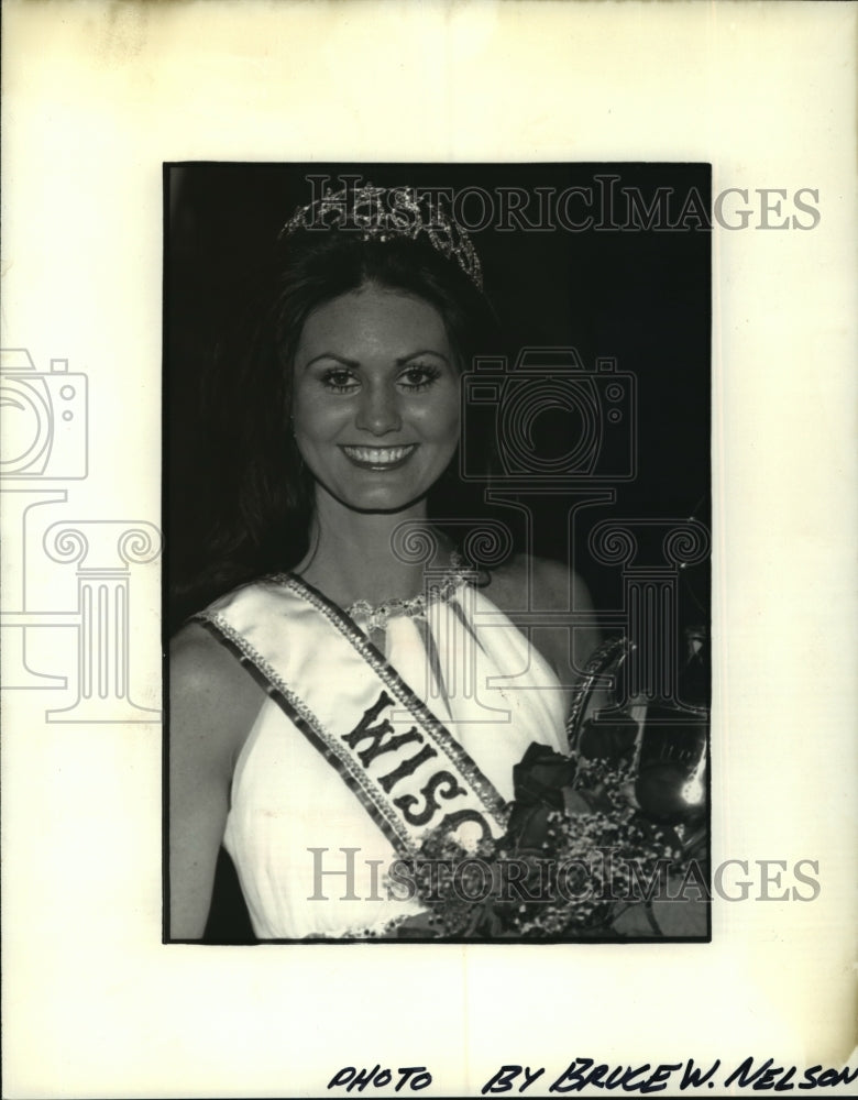1979 Press Photo Kathy Wituschek Wins Miss Wisconsin Universe Pageant-Historic Images