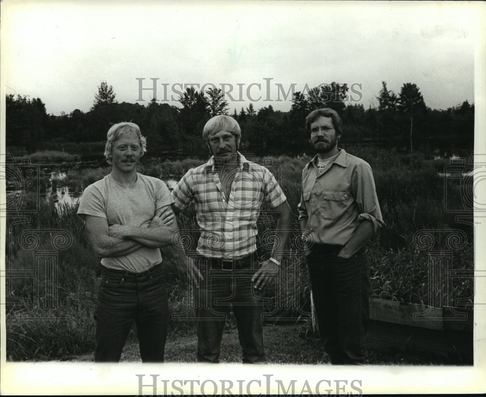 1984 Press Photo Ken Woodie the Director of the Ashland Co. Wisc. Trappers Assoc-Historic Images