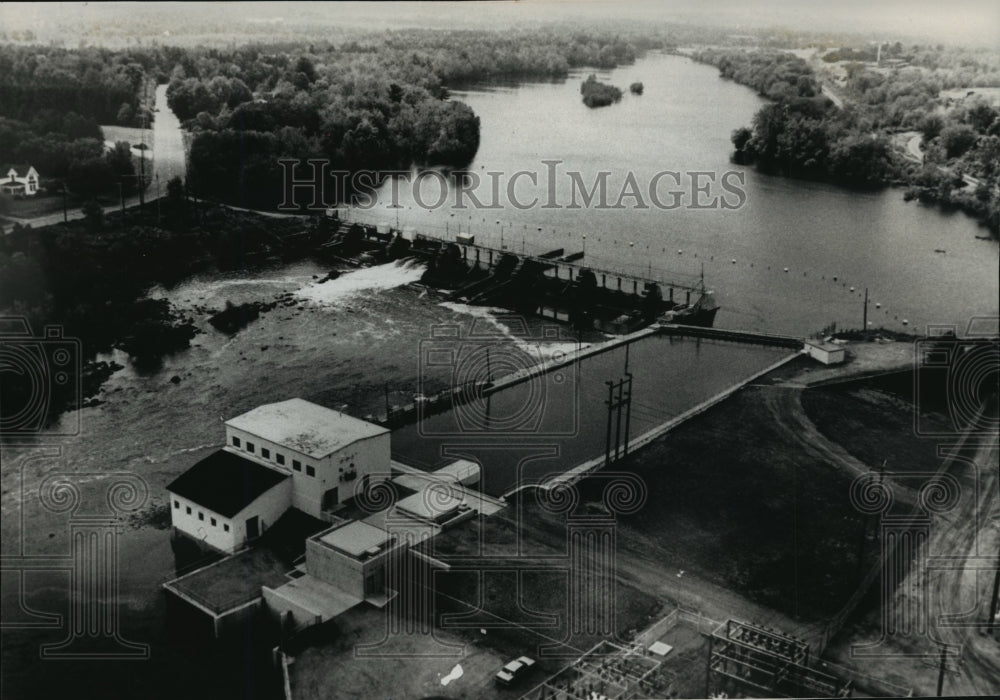 1988 Press Photo Wisconsin River Merrill Plant - mja38920-Historic Images