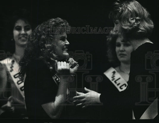 1992 Press Photo Michelle Beikle Named Wisconsin's Fairest Of The Fairs-Historic Images