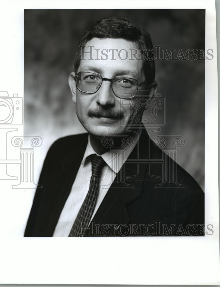 1989 Press Photo Andris Kursietis, Vice President Administration - mja39507 - Historic Images