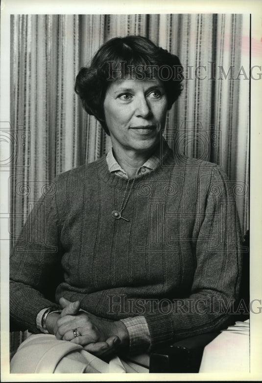 1981 Press Photo Mrs. Roger Bessey of Elm Grove - mja39531 - Historic Images