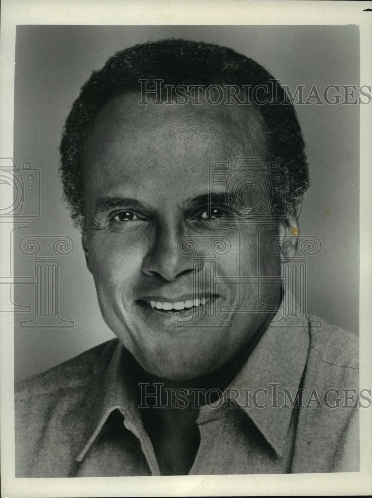 1985 Press Photo Harry Belafonte We Are The World, a year of giving - mja39675-Historic Images