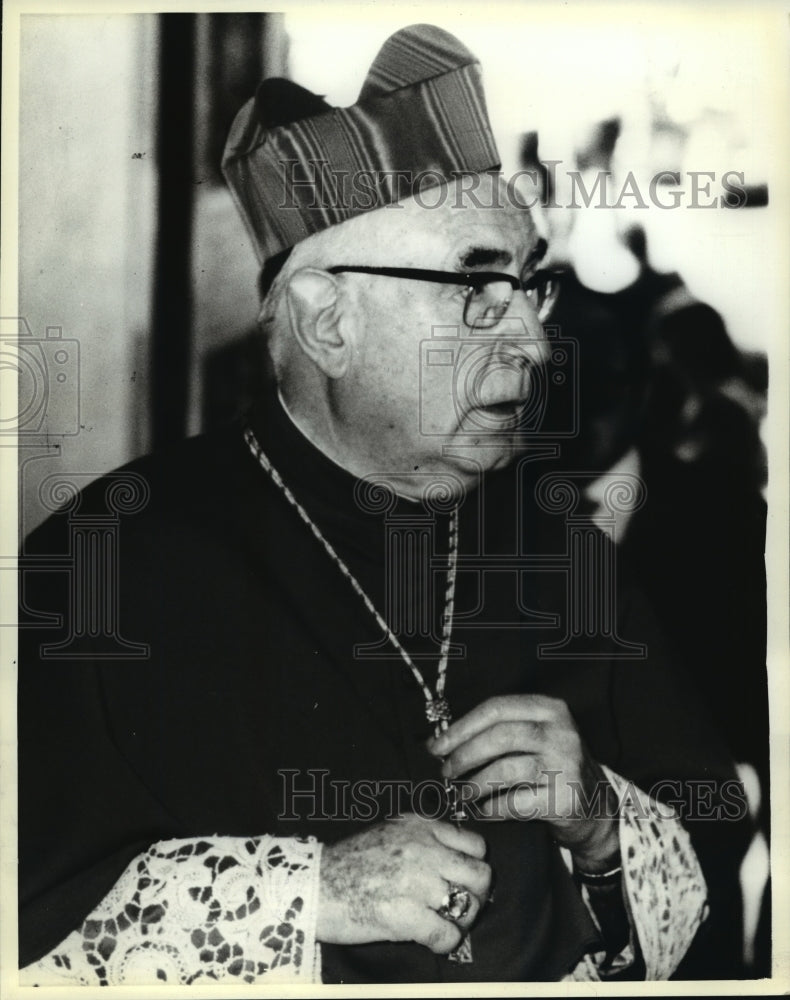1978 Press Photo Cardinal Paolo Bertoli, a candidate for Pope, in Vatican City-Historic Images