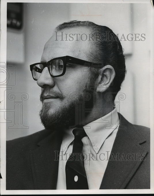 1968 Press Photo Jerry Bertram, WTMJ Announcer - mja39933-Historic Images