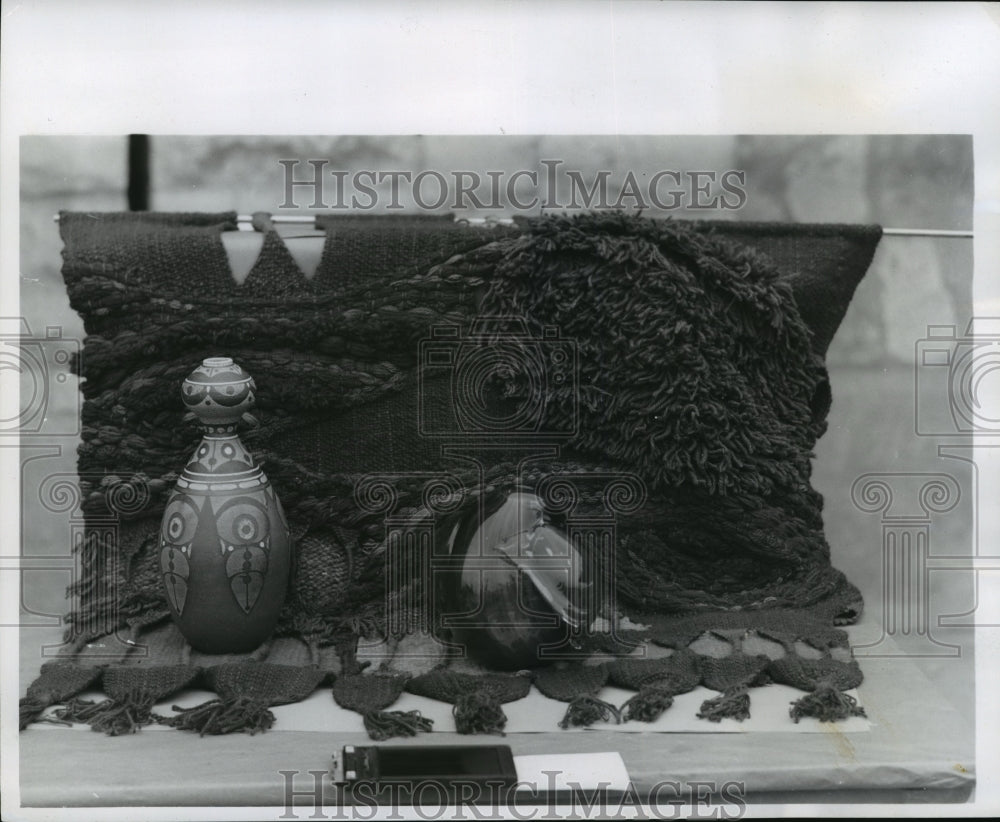 1987 Press Photo Prize Winning Crafts at the Wisconsin State Fair Exhibition - Historic Images