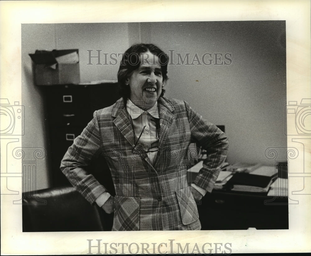 1981 Press Photo Ruth W. Lafave Will Resign as Clerk of Court in Federal Court - Historic Images