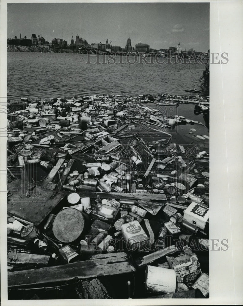 1968 Press Photo Lake Front litter - mja41267-Historic Images