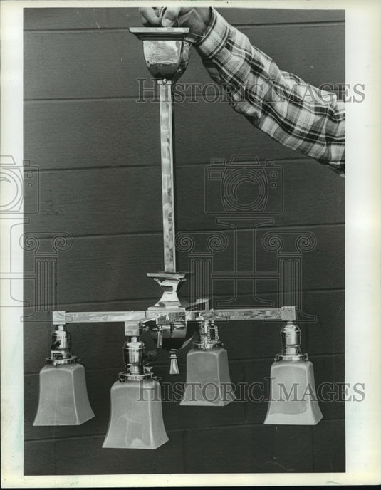 1982 Press Photo Mission Light Fixtures and Their Designs - mja41321-Historic Images