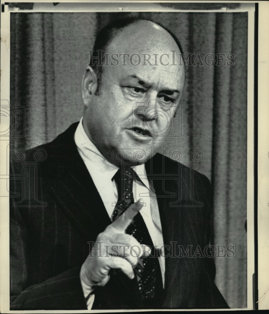 1972 Press Photo Defense Secretary Melvin Laird of Indiana. - mja41461-Historic Images