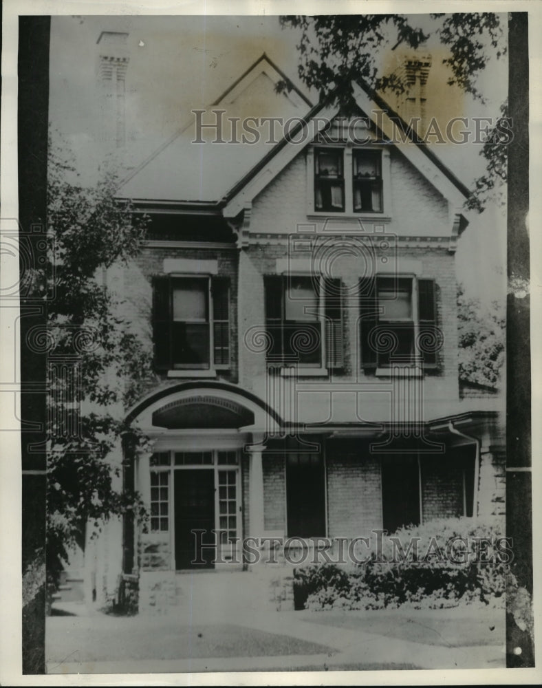 1934 Press Photo Home Of Kidnapped Man, John S. Labatt, Wealthy Brewer ...